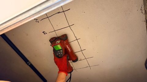 Lokalizacja zbrojenia za pomocą skanera